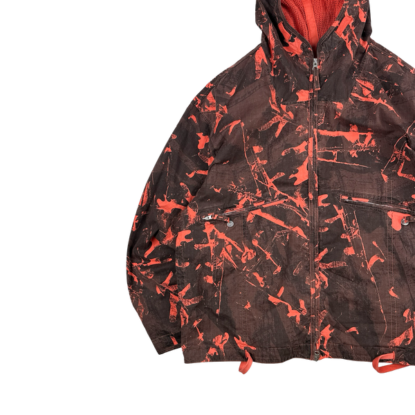 Stone Island 2025 Scan Camo On Stretch Ripstop-OVD Zipped Jacket - XXL