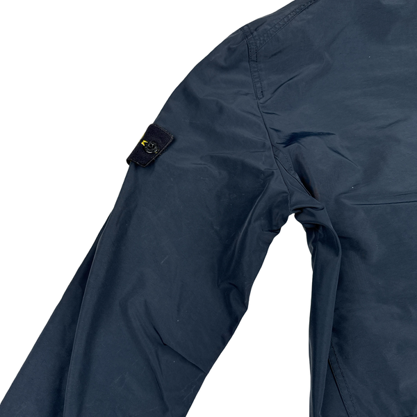 Stone Island 2017 Navy Garment Dyed Micro Reps Field Jacket - Small