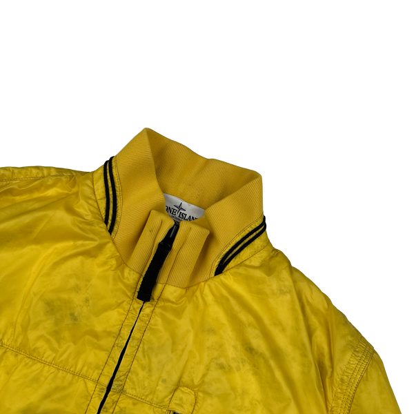 Stone Island 2013 Yellow Micro Rip Stop Tyveck Shield Jacket