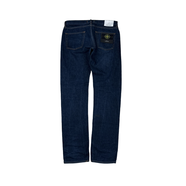 Stone Island 2017 Slim Fit Dark Denim Jeans - 34"