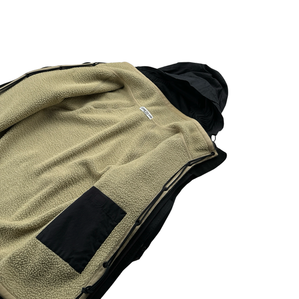 Stone Island 2006 Black Duel Layer Ventile Jacket - Large