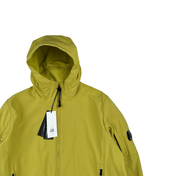 CP Company Chartreuse Soft Shell R Jacket - XXL
