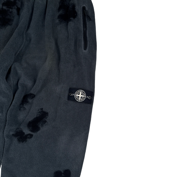 Stone Island 2023 Hand Coloured Cotton Pile Special Process Joggers - Large