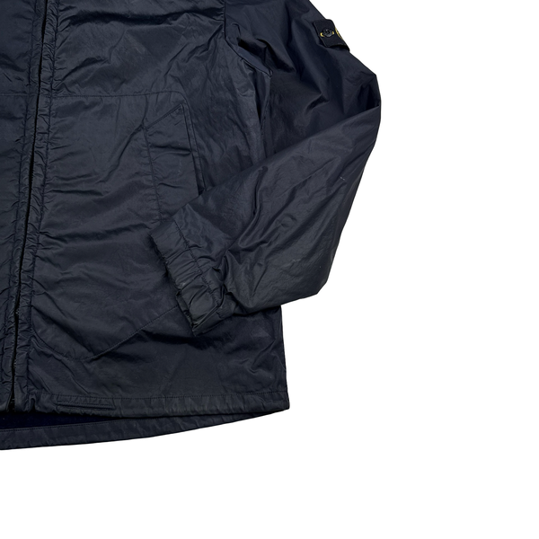 Stone Island 2008 Shimmer Velour Lined Nylon Jacket - XXL