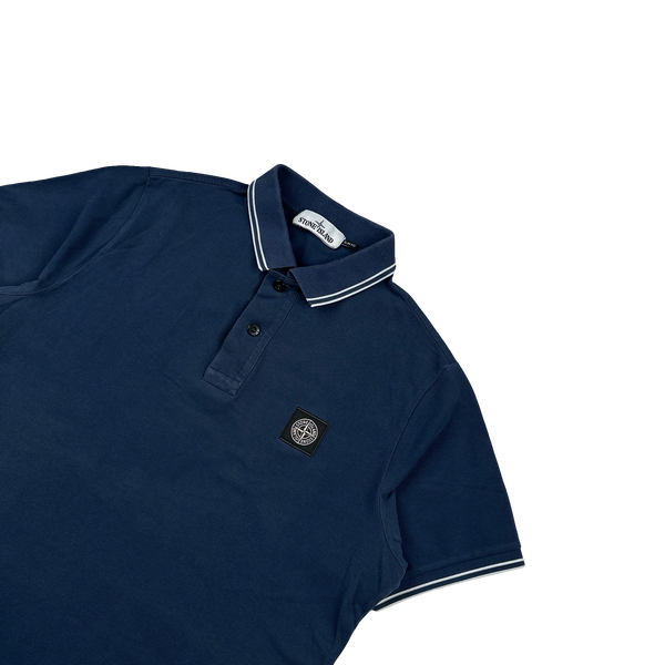 Stone Island 2013 Blue Polo Shirt - Large