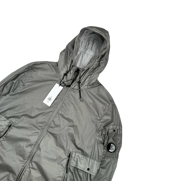 CP Company Grey CS II Lens Viewer Lightweight Jacket - Large