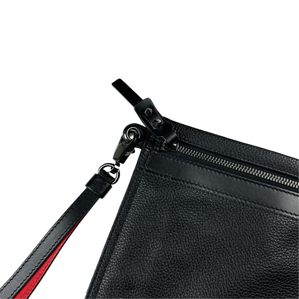 Christian Louboutin Black City Leather Pouch
