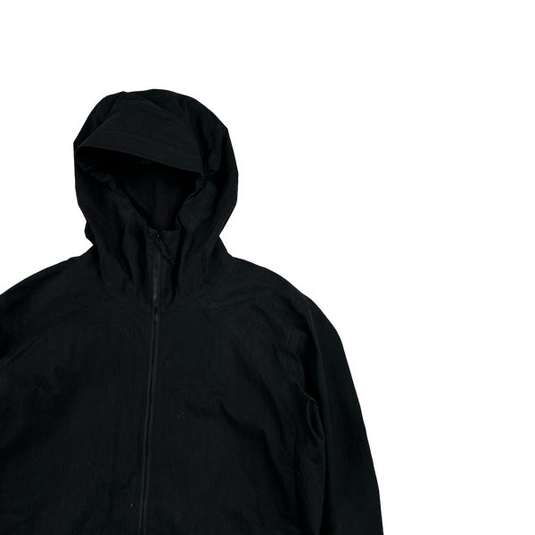 Arcteryx Black Veilance Zipped Hooded Jacket - Medium
