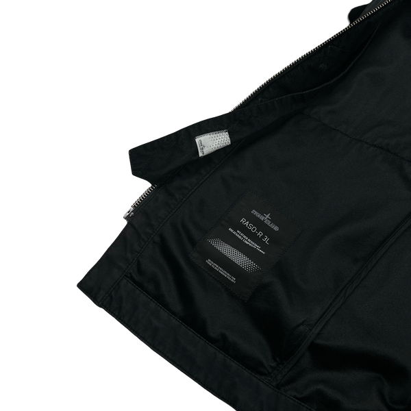 Stone Island 2015 Black Raso R 3L Shadow Project Jacket - XL