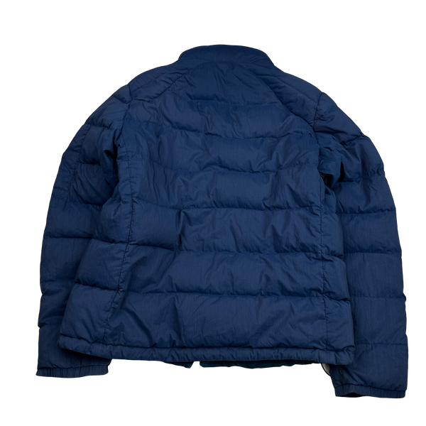 CP Company Blue Piuma Down Puffer Jacket - XXL