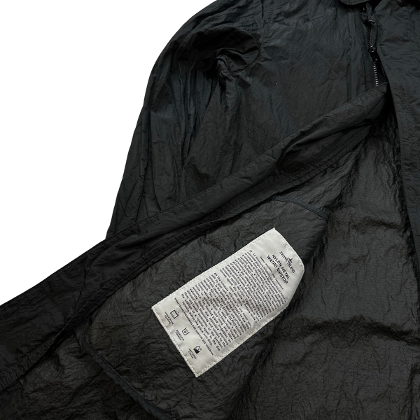 Stone Island 2019 Nylon Metal Watro Ripstop Long Jacket - Large