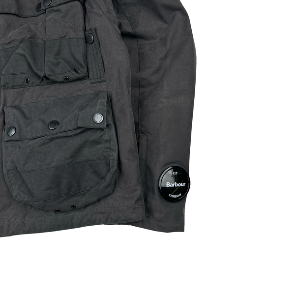 CP Company x Barbour Multi Pocket 500 Mille Waxed Jacket - Large