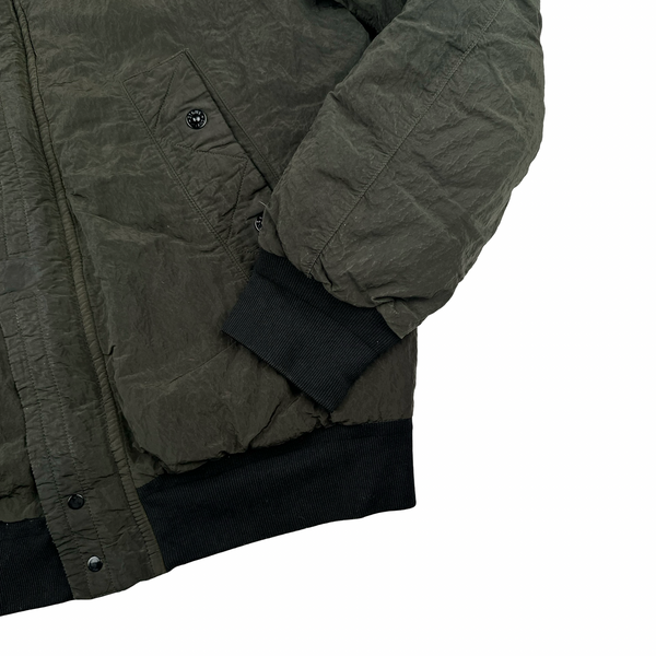 Stone Island 2011 Green Nylon Sheen Down Jacket - XL