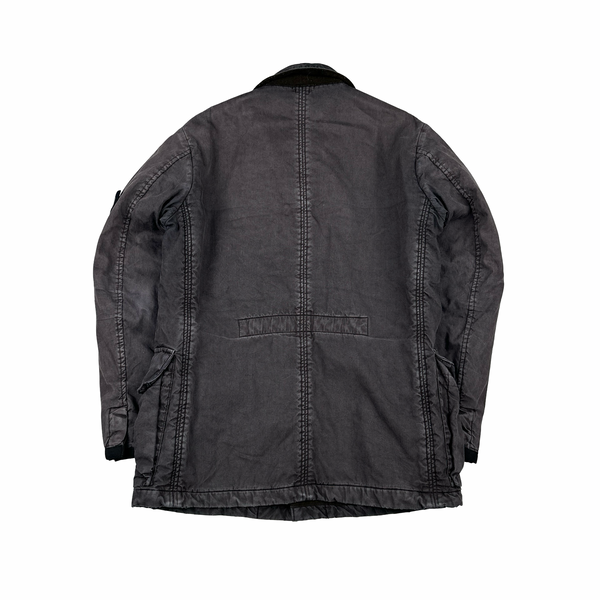 Stone Island 2006 Vintage Wool Lined Collared Jacket - Large