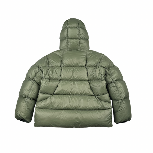 Palace 2024 Green Pertex Down Filled Blue Balaclava Puffer Jacket - Large