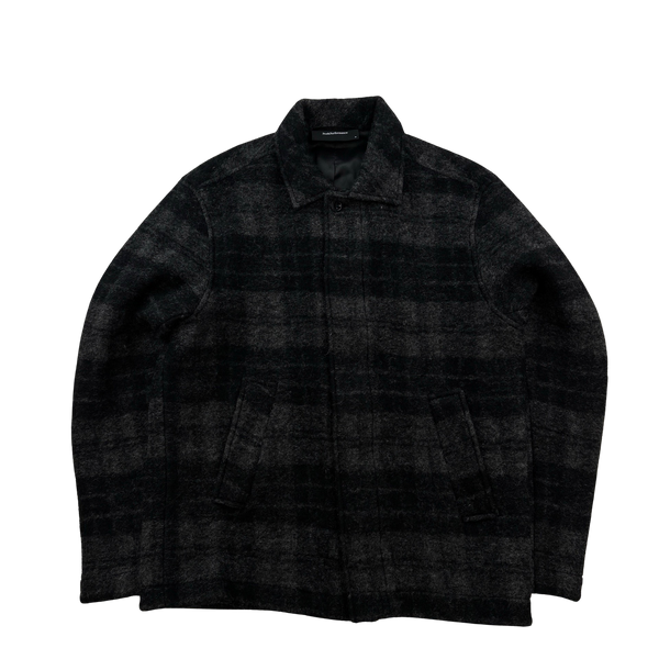 Peak Performance Wool Blend Lined Flannel Overshirt - Medium