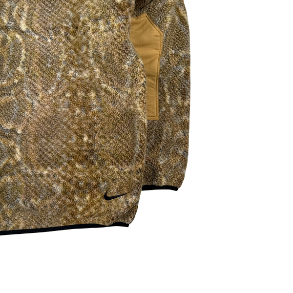 ACG Nike X Supreme Full Face Hood Pullover Snake Skin Print Fleece Jumper - XL