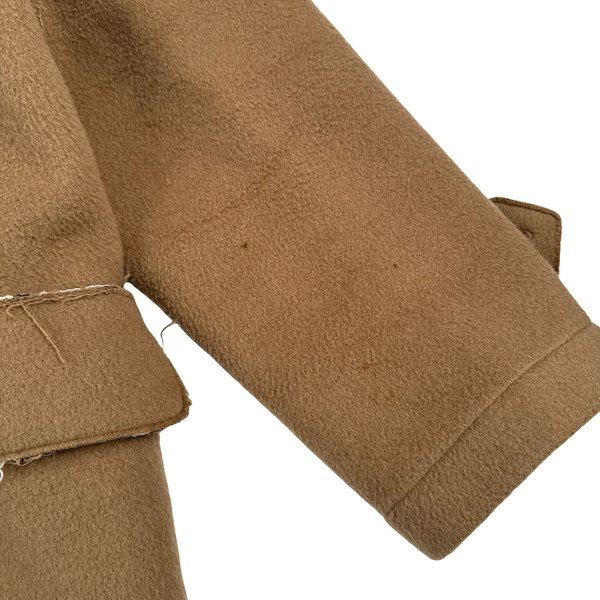 Burberry Lana Wool Blend Hooded Duffle Coat - XL