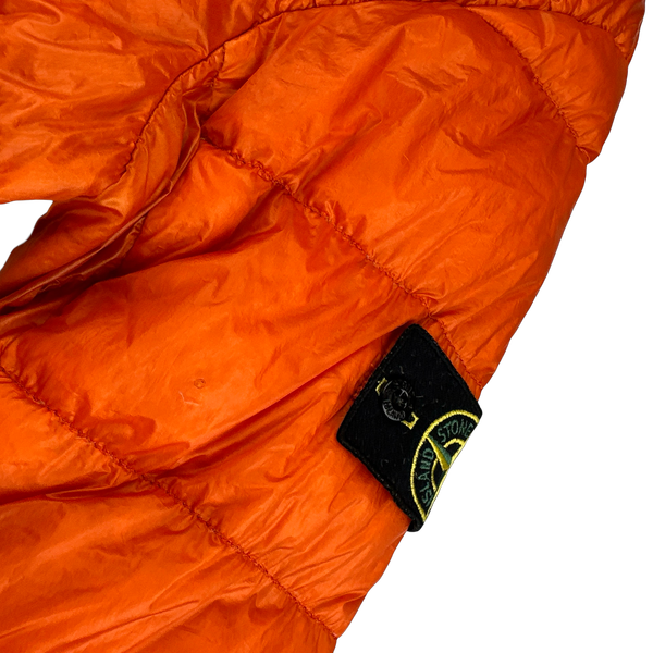 Stone Island 2015 Red Garment Dyed Puffer Jacket - Medium