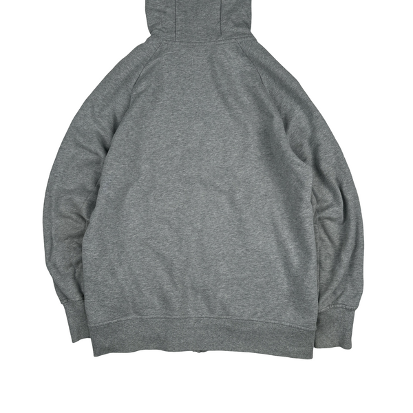 CP Company Grey Cotton Goggle Hoodie - Medium
