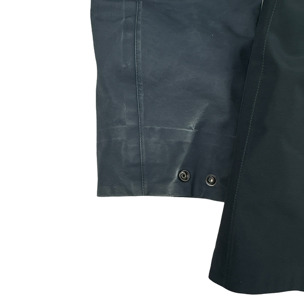 Stone Island 2017 Waterproof Down Lined Navy Ghost Tank Shield Jacket - Large