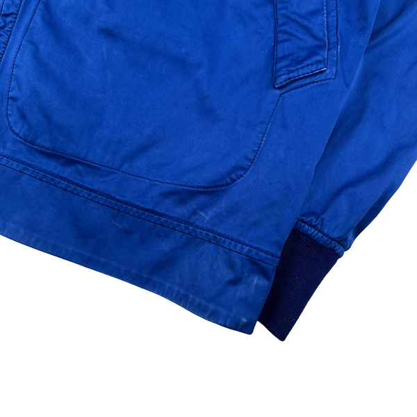 Stone Island Blue David Jersey TC Hooded Jacket - XXL