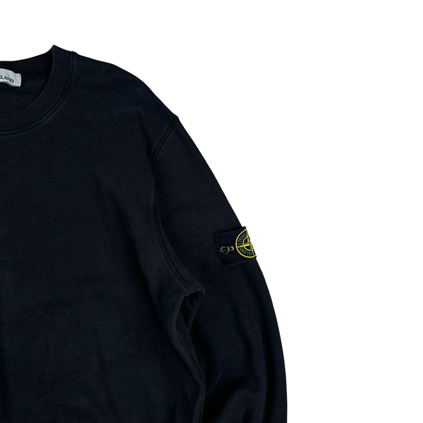 Stone Island 2021 Black Crewneck Sweatshirt Jumper - XL