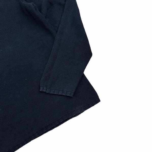 Stone Island Early 2000’s Vintage Navy Knitted Jumper - XL