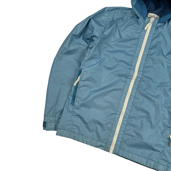 Stone Island 2017 Blue Membrana 3L TC Rain Jacket - XL