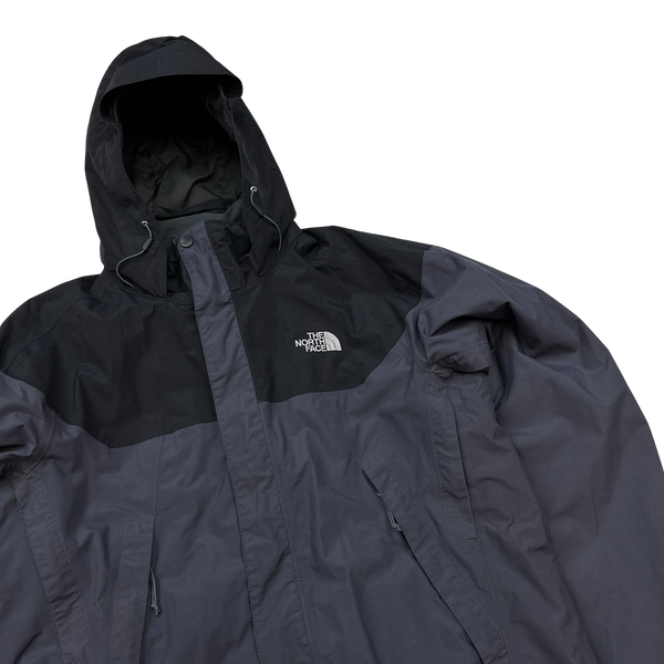 North Face Charcoal Grey Triclimate 3 in 1 Waterproof Jacket - Medium