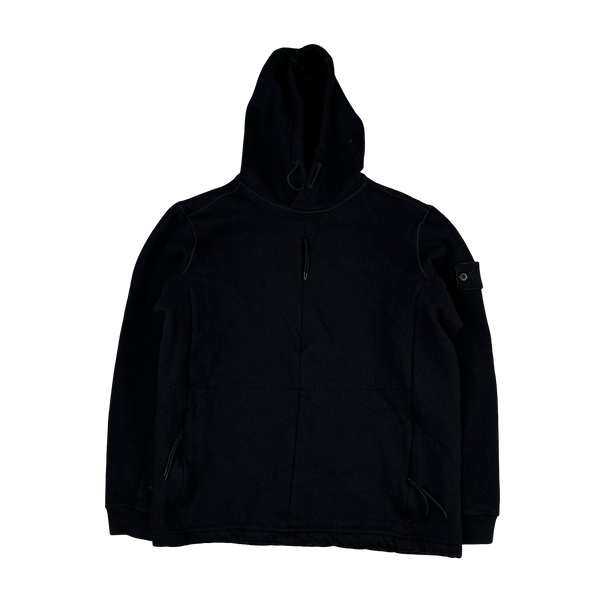 Stone Island 2018 Black Ghost Wool Pullover Jumper - Small