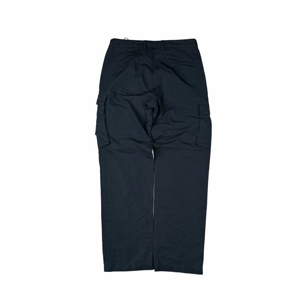 Stone Island 2022 Navy Cotton Cargo Trousers - 31"