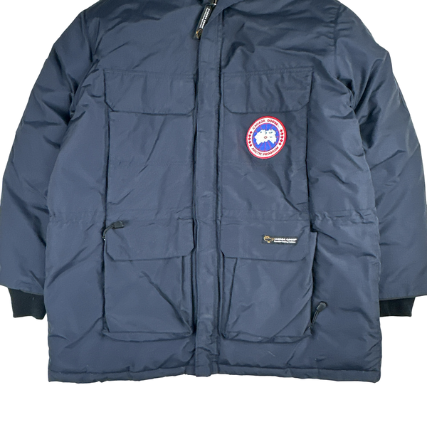 Canada Goose Navy Multi Pocket Premium Down Parka Jacket - XXL