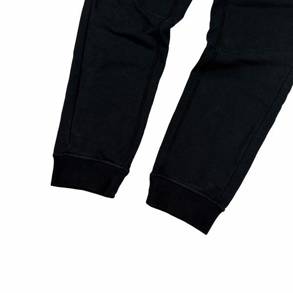 Stone Island 2022 Black Tracksuit Bottoms - Large