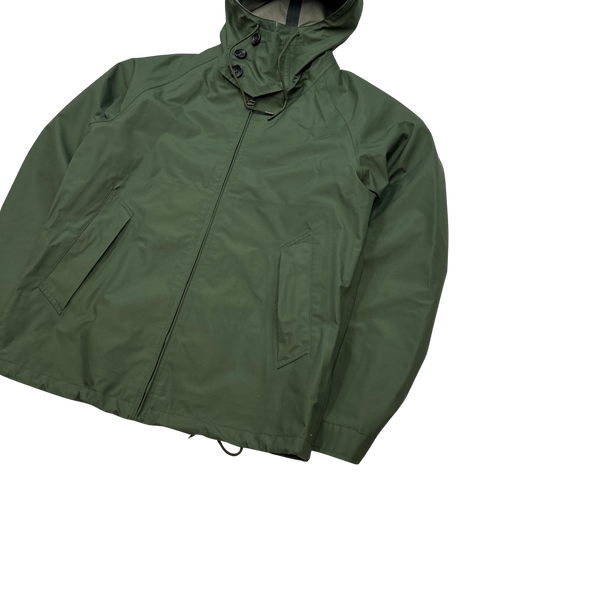 Ten C Army Green Waterproof Anorak Jacket - Small