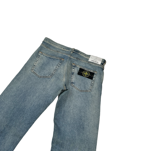 Stone Island 2016 Light Wash Slim Fit Jeans - 32"