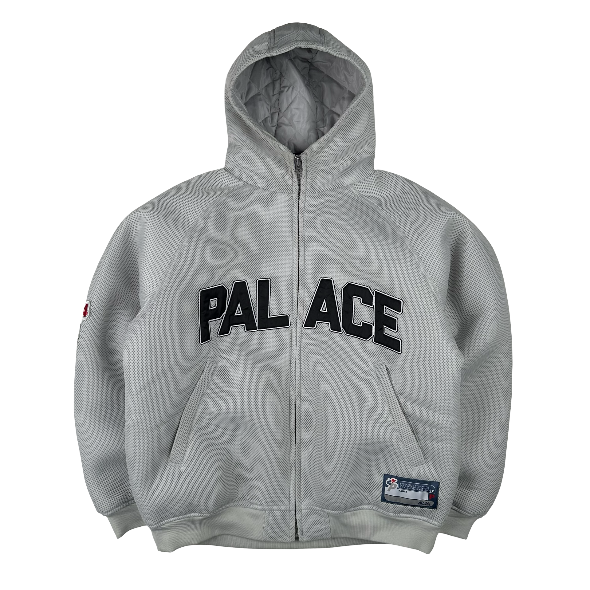 Palace Arctic Grey Mesher Fleece Jacket - Large – Mat's Island
