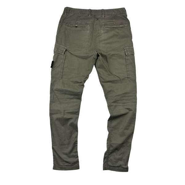 Stone Island 2018 Dark Beige Cargo Trousers Small