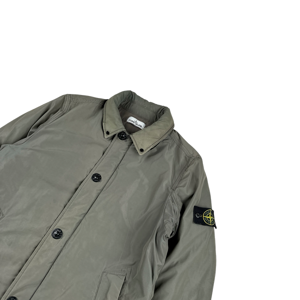 Stone Island 2016 Olive Primaloft Insulated Micro Reps Jacket - Large