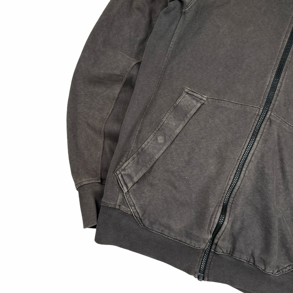 Stone Island 2014 Brown Zipped Hoodie - XL