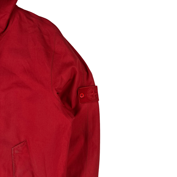 Stone Island 2014 Red 3L Ghost Performance Cotton Jacket - XXL