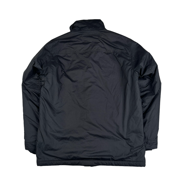 Prada Black Nylon Red Tab Padded Jacket - Medium