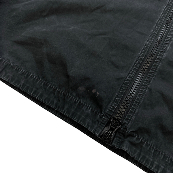 Stone Island 2020 Black Zipped Overshirt - Large