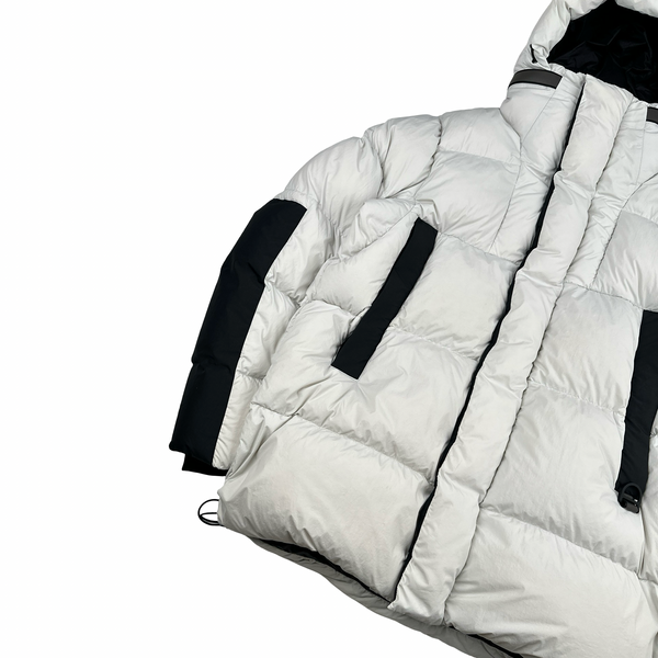 Canada Goose Frost Grey Down Osborne Black Label Jacket - XL