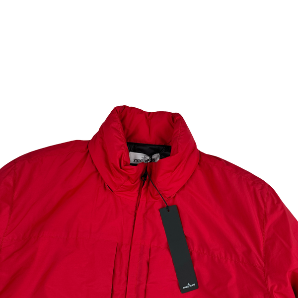 Stone Island 2022 Stellina Red Primaloft Lined Jacket - Large