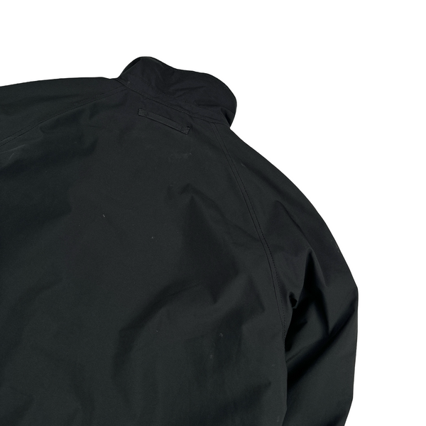 Prada Black Nylon Red Tab Padded Jacket - XL