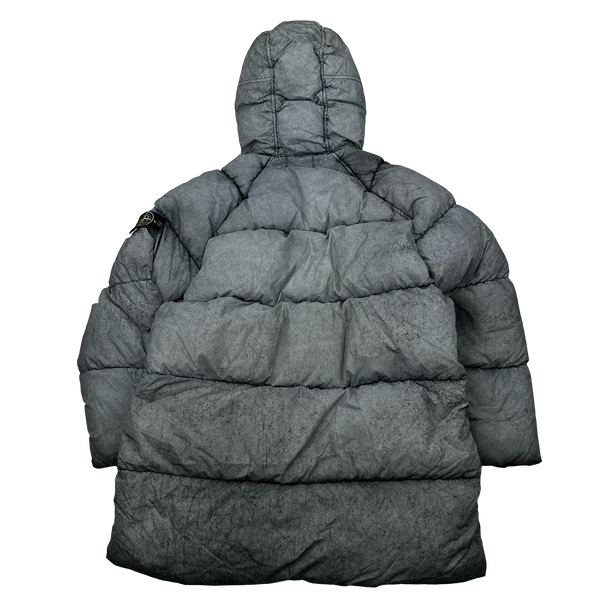 Stone Island 2017 Tela Nylon Down Dust Frost Puffer - XL