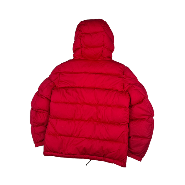 Moncler Norme Afnor Red Down Filled Jacket - Large