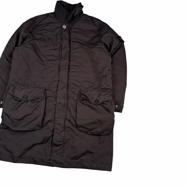 Stone Island 2021 Brown David TC Primaloft Parka Jacket - XL