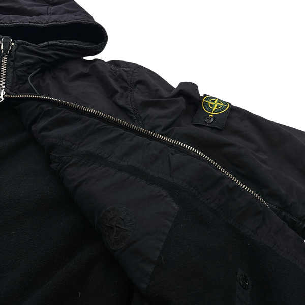 Stone Island Black David Light TC Micropile Jacket - XL